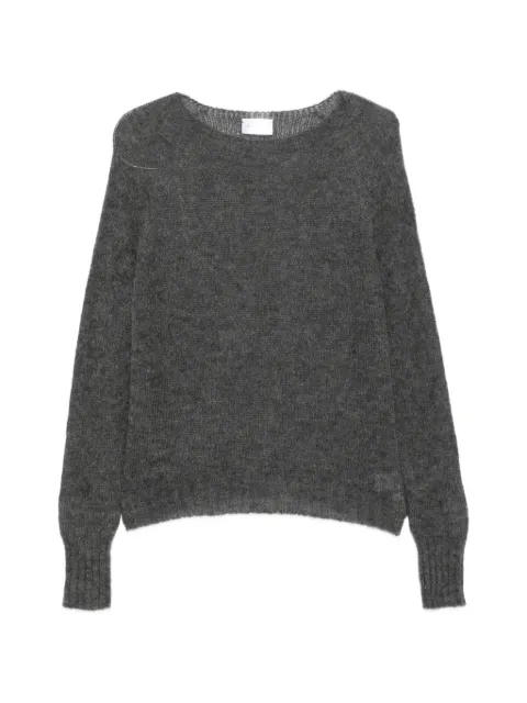 SCAGLIONE boat-neck raglan-sleeve sweater