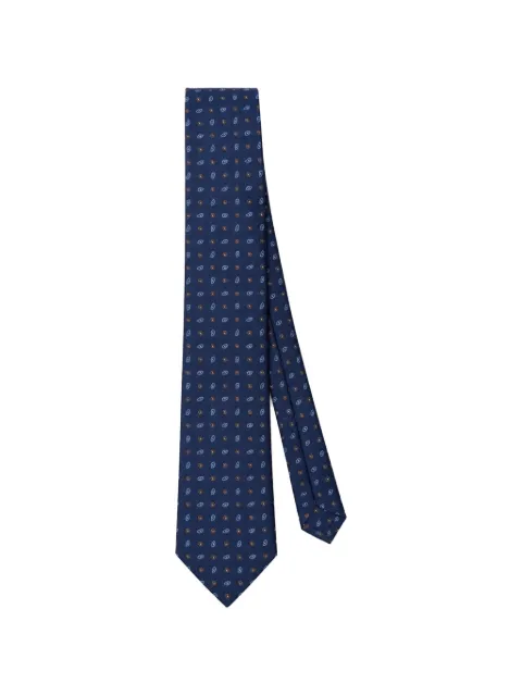 Cavendish paisley-print silk tie