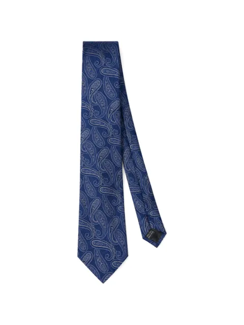 Cavendish paisley-print tie