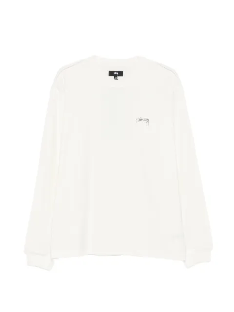 Stüssy logo-print long-sleeve T-shirt