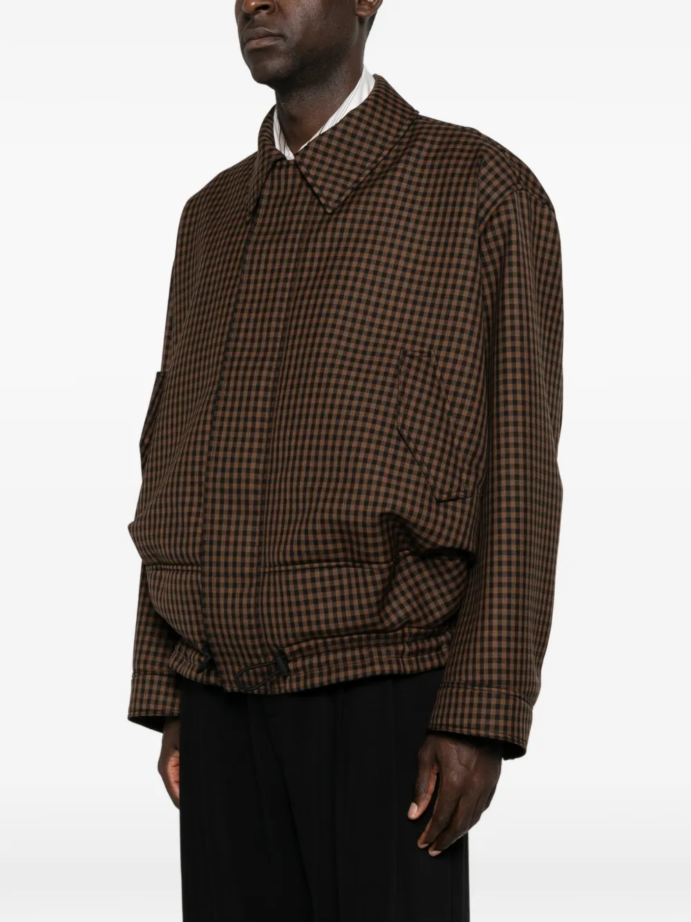 LOEWE Jack met gingham ruit Bruin