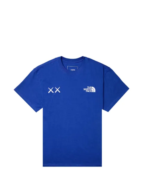 KAWS x North Face logo-embroidered T-shirt