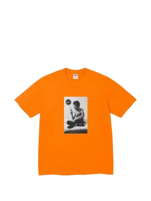 Supreme x Larry Clark Gun graphic-print T-shirt