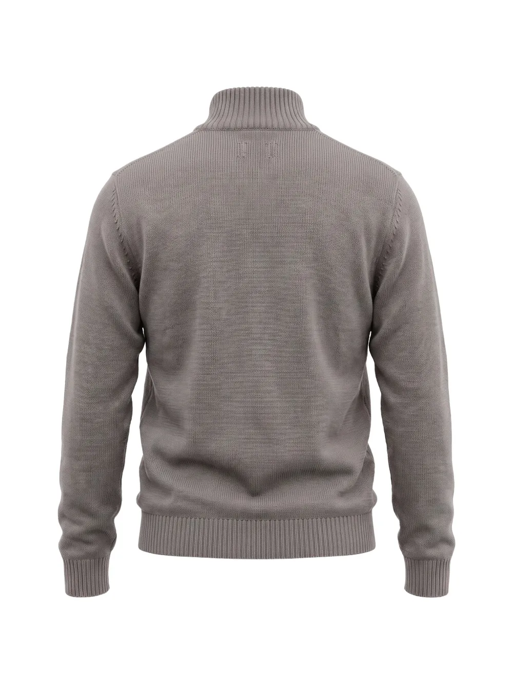 Drumohr quarter-zip sweater Grijs