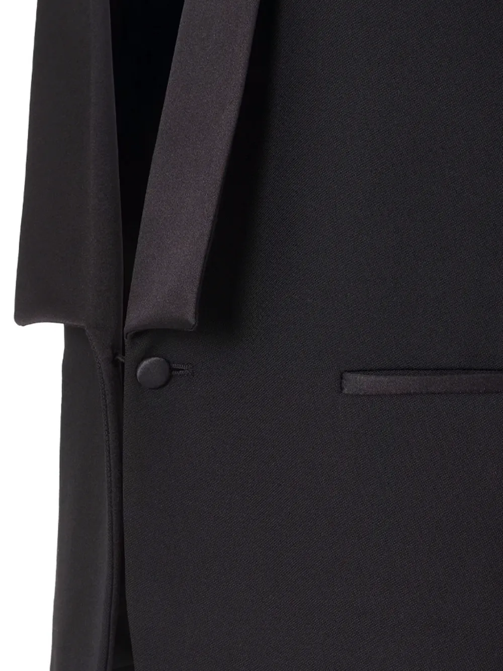 FENDI Blazer met sjaalrevers Zwart