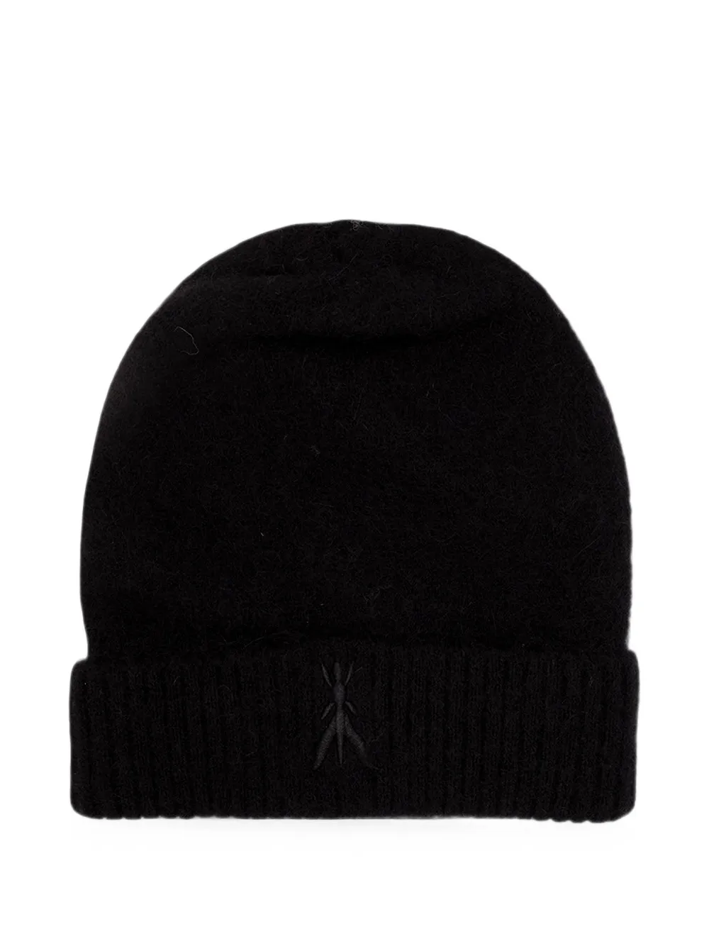 Patrizia Pepe Fly-embroidery beanie hat