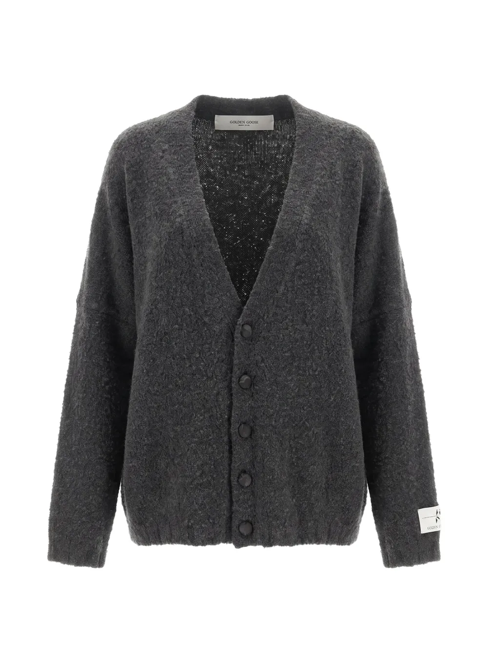 Golden Goose v-neck knitted cardigan - Grey