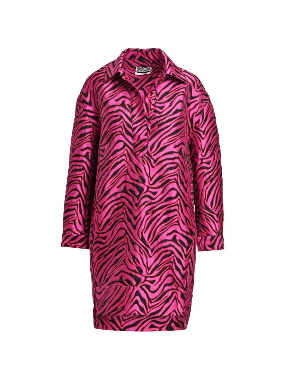 Essentiel Antwerp Abito corto Keziah zebrato - Rosa