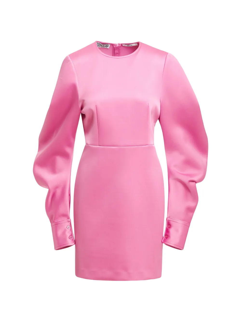 Essentiel Antwerp Kori banana-sleeved shift mini dress - Rosa