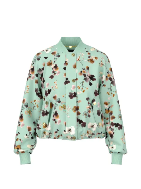 MARCCAIN floral-print bomber jacket