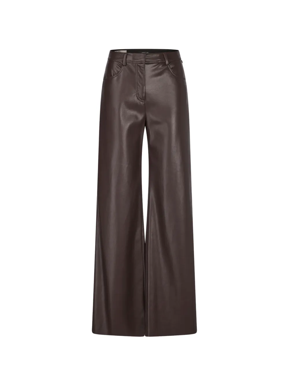 Marccain Warri Wide-leg Trousers In Brown
