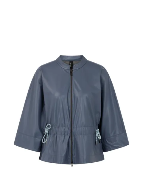 MARCCAIN drawstring-waist cropped-sleeve jacket