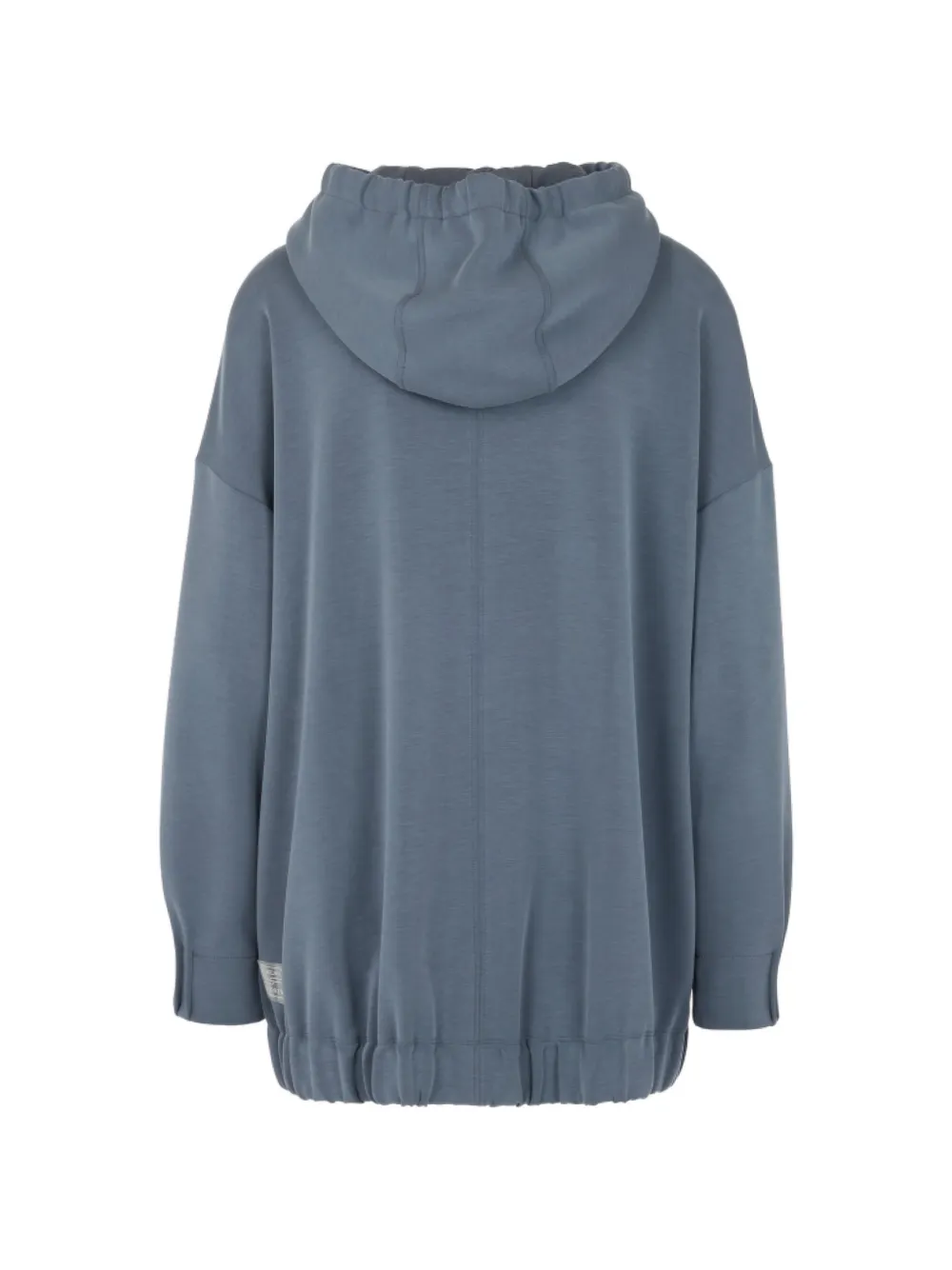 MARCCAIN Hoodie met logoband Blauw