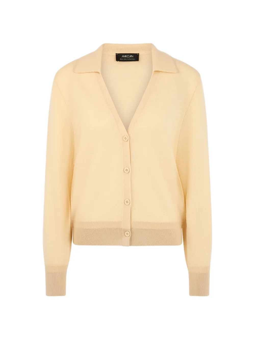 MARCCAIN button-up collared cardigan - Toni neutri