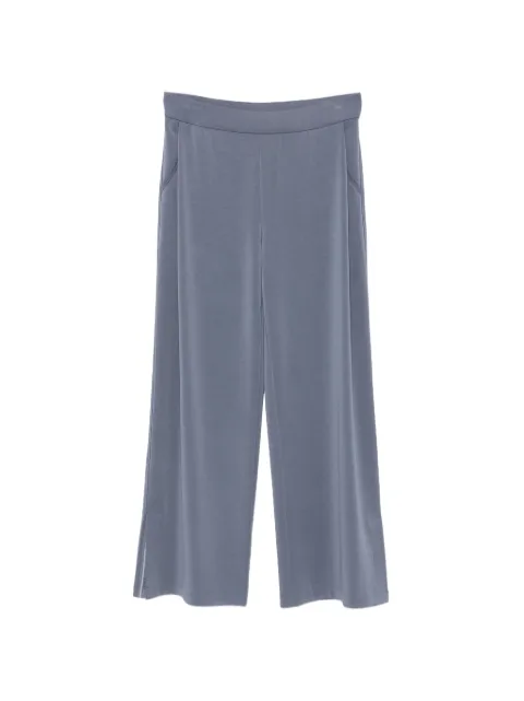 MARCCAIN side-slit wide-leg trousers