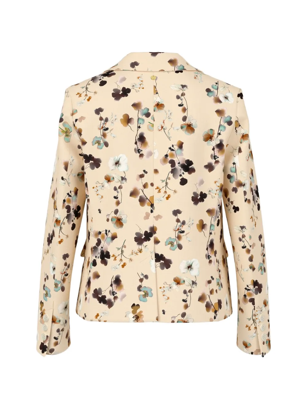 MARCCAIN Blazer met gekerfde revers Geel
