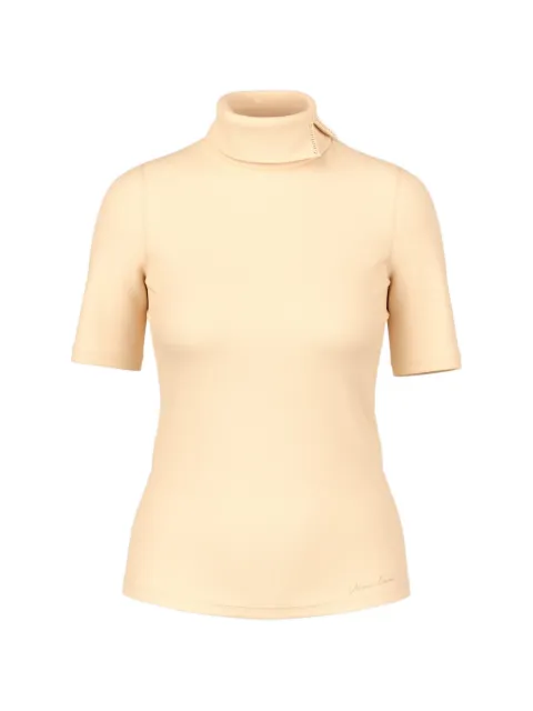 MARCCAIN embellished high-neck top