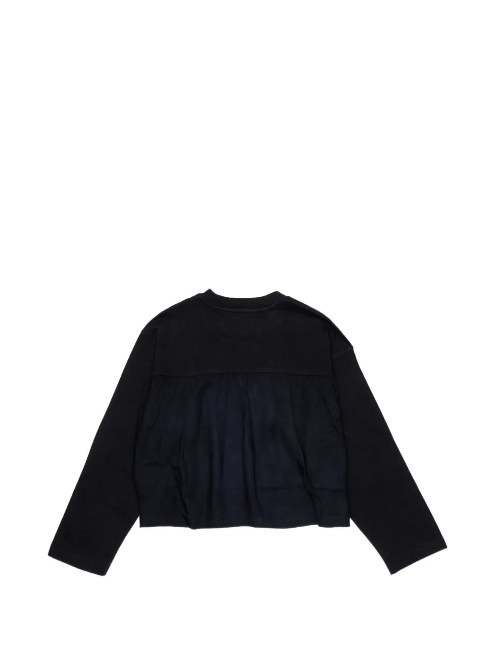Diesel Kids logo-print T-shirt Zwart