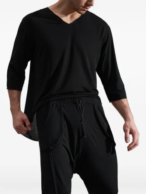 Tessitura t-shirt à manches trois-quarts