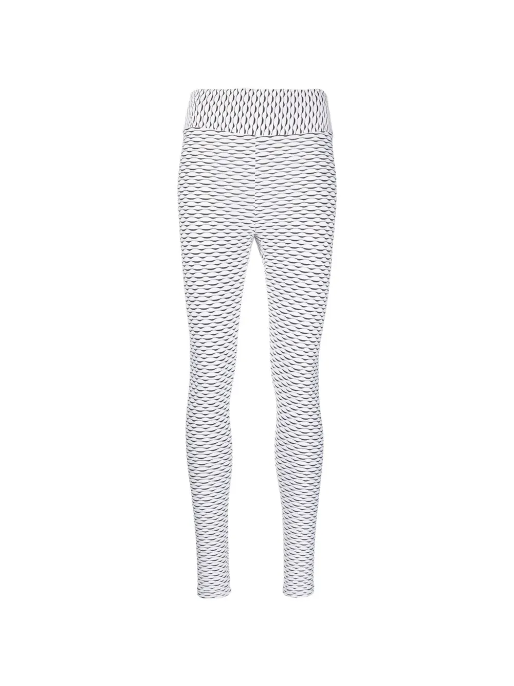 Tessitura 3D-textured performance leggings