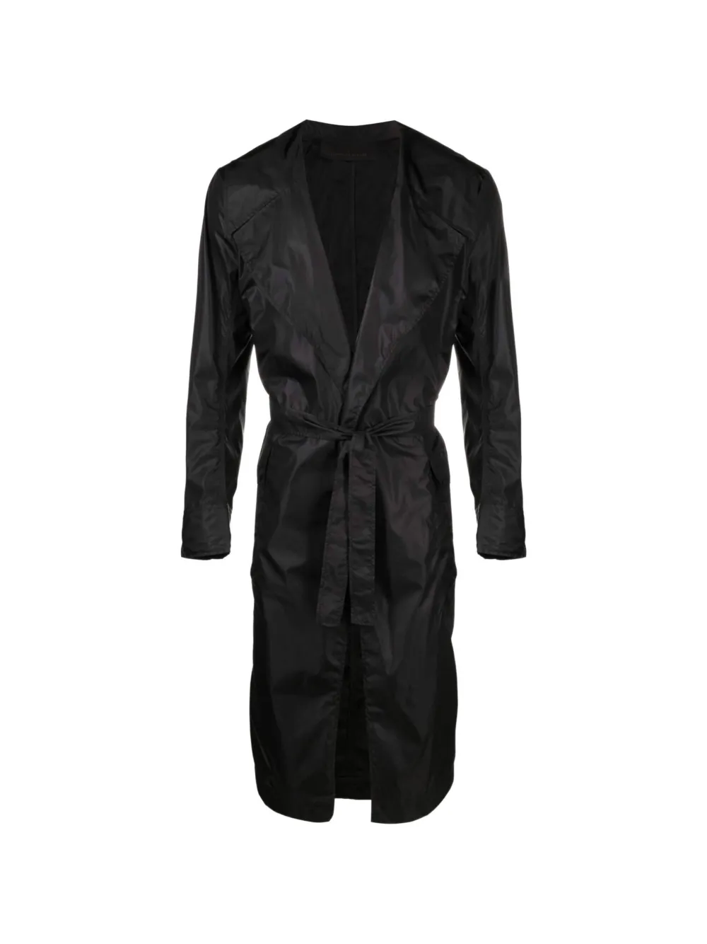Tessitura Body Couture belted trench coat