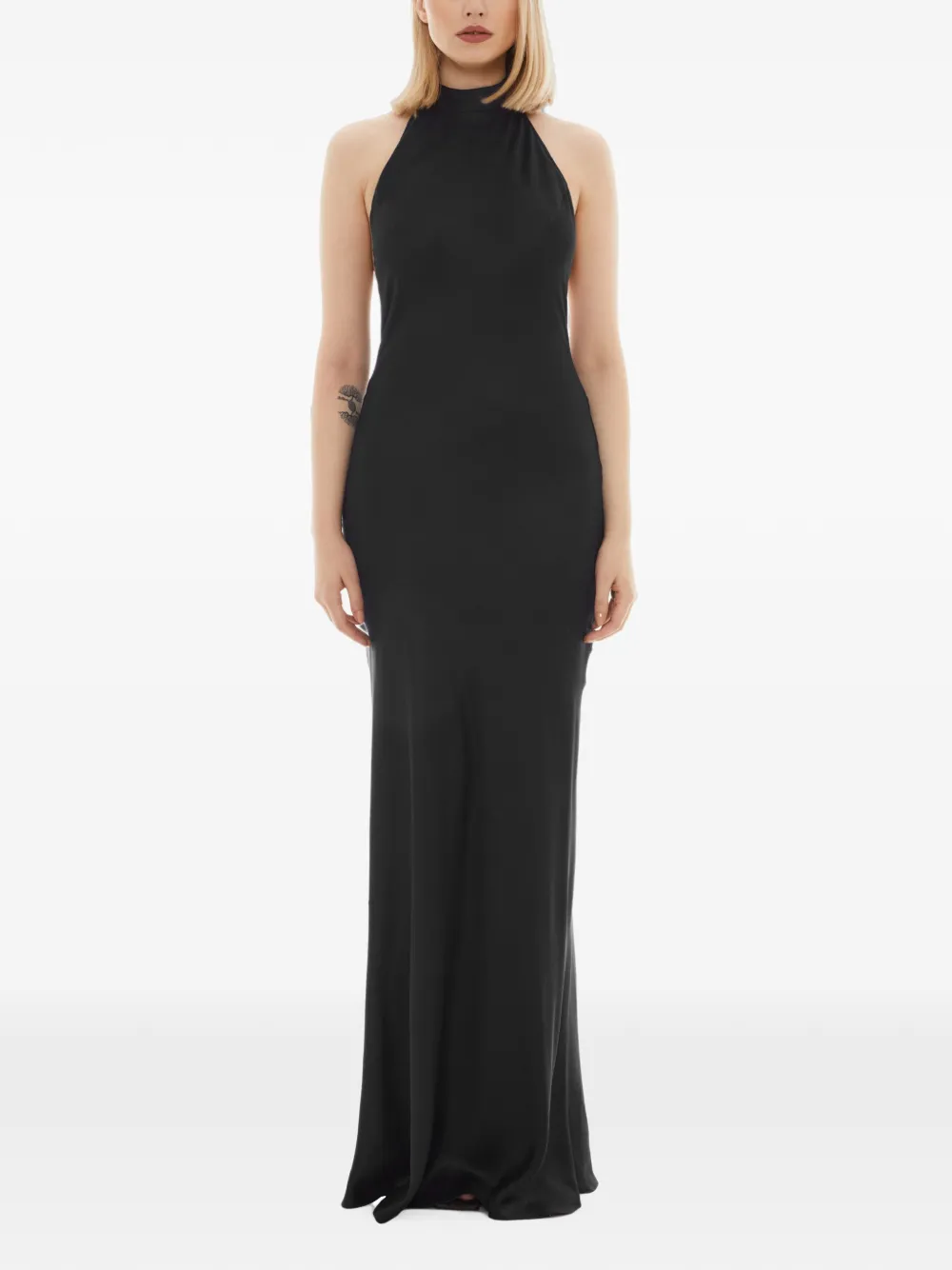 Tessitura Body Couture halterneck maxi dress