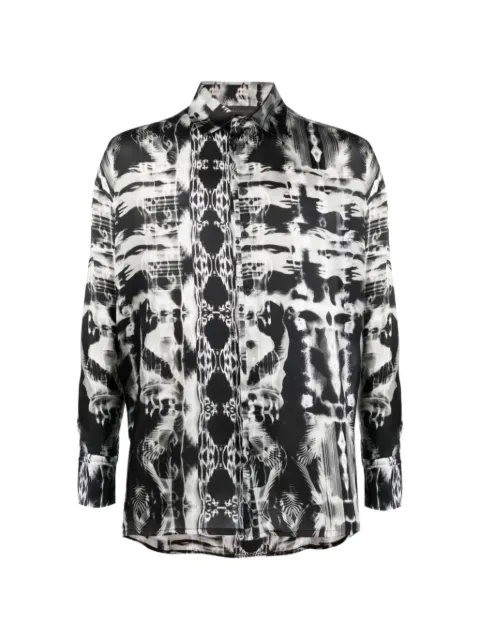 Tessitura graphic-print shirt