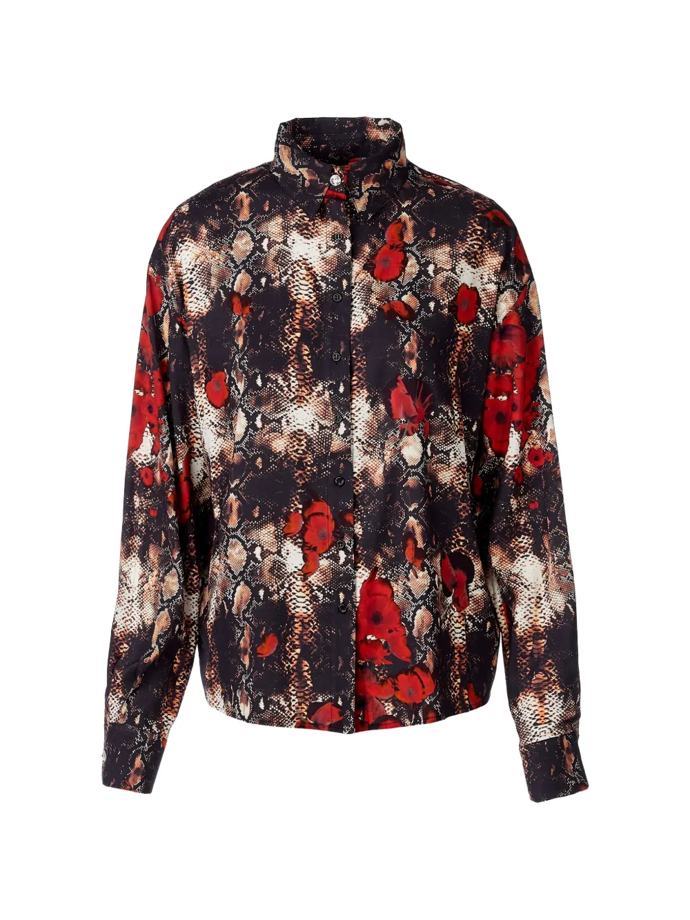 Tessitura Poppies Snakes shirt