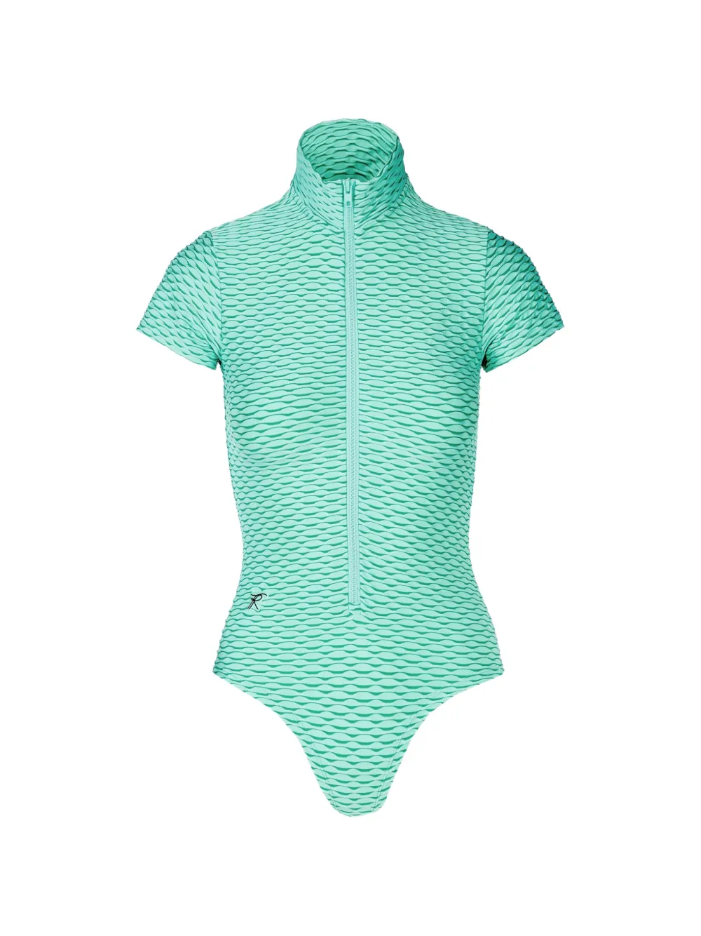 Tessitura Body Couture Body mit 3D-Effekt - Grün