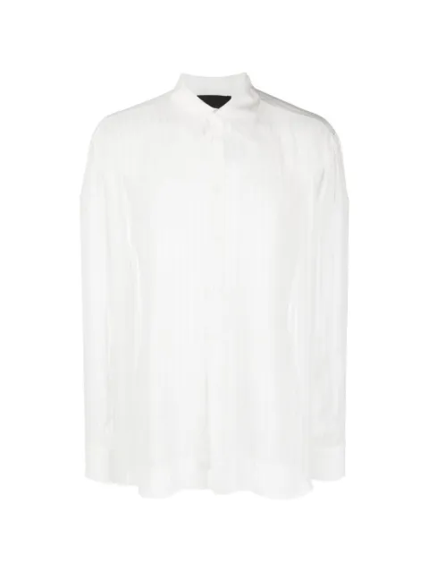 Tessitura sheer-finish shirt