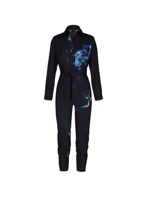 Tessitura Jumpsuit mit Smoke-Print
