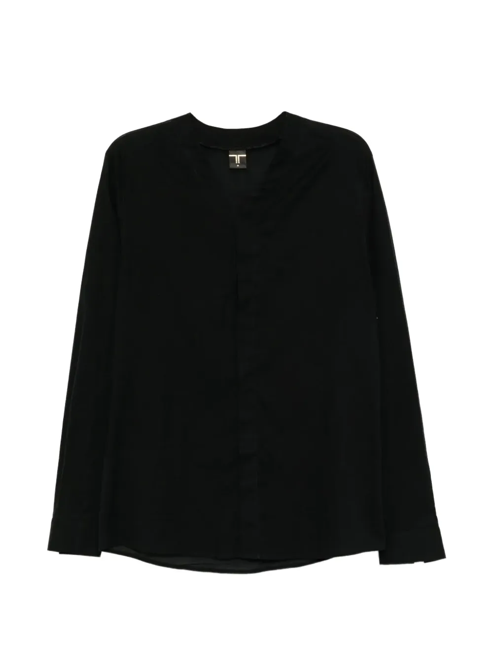Tessitura V-neck shirt