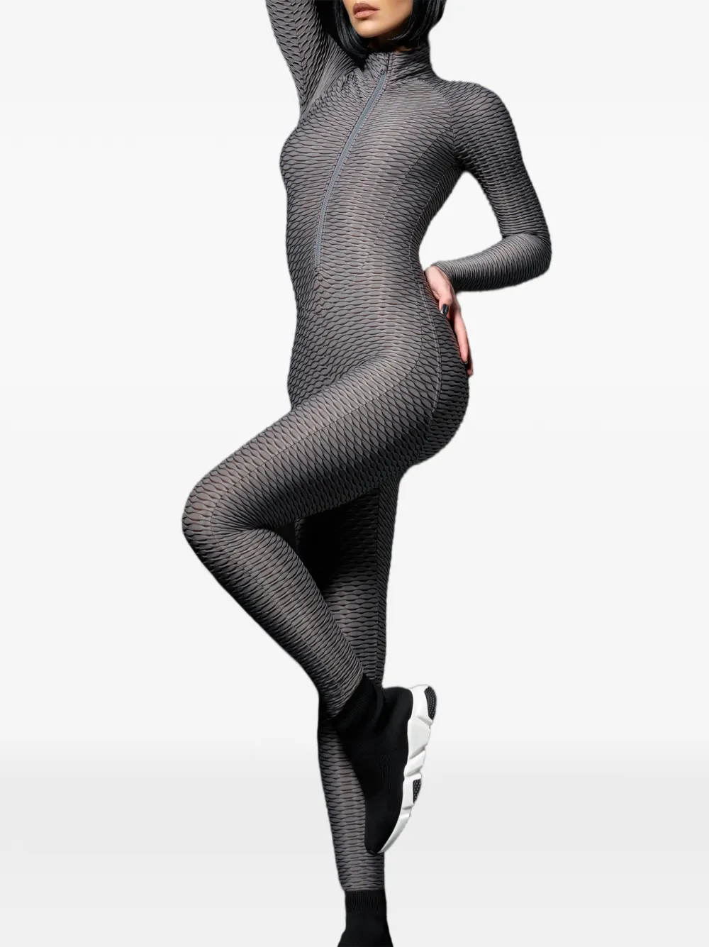 Tessitura 3D Move jumpsuit Grijs
