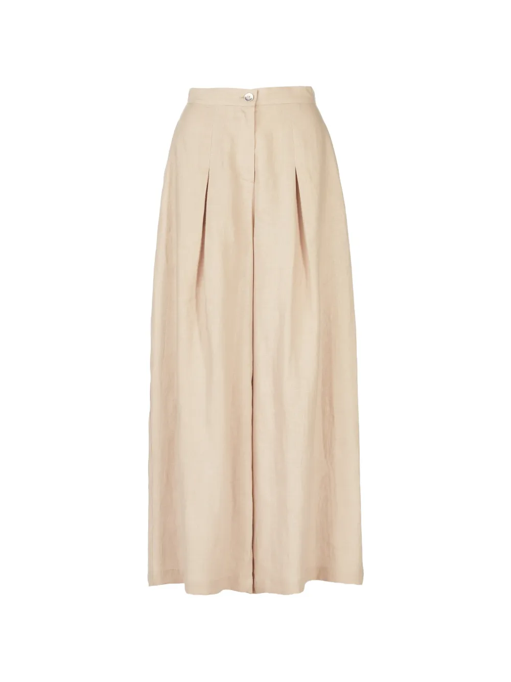 Tessitura linen wide-leg palazzo pants