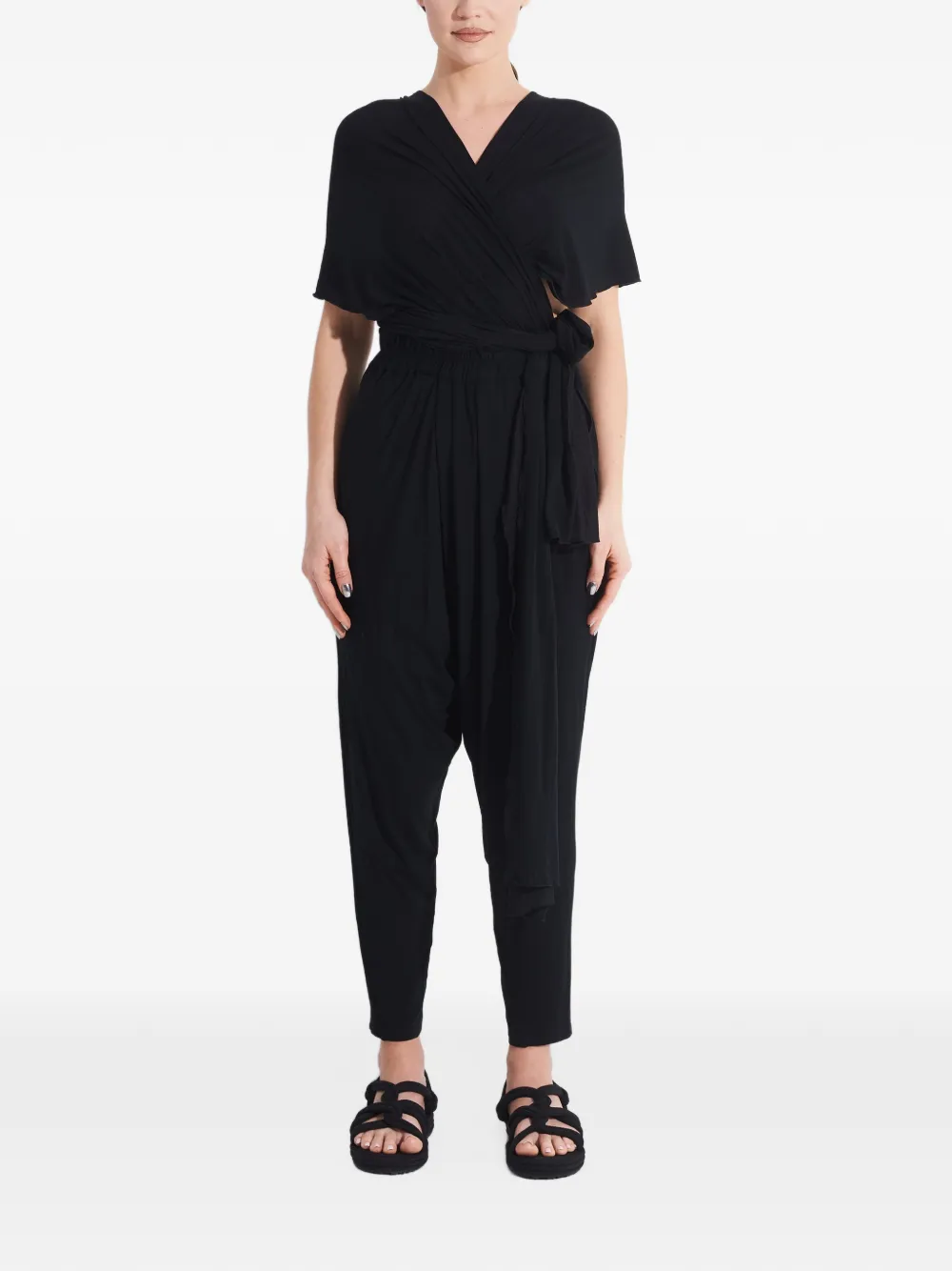 Tessitura multiway tapered jumpsuit Zwart