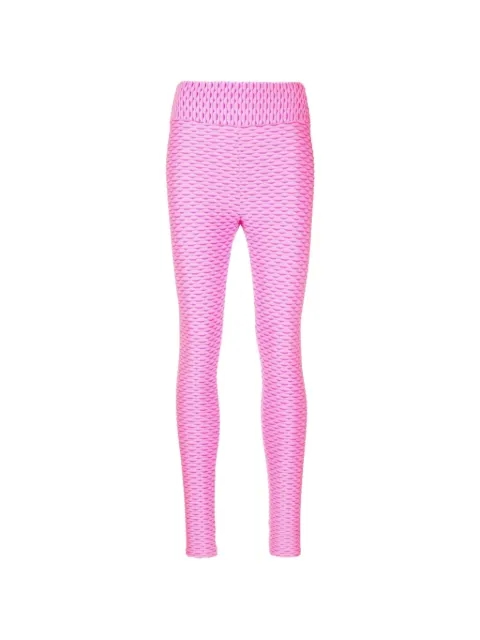 Tessitura 3D-textured leggings