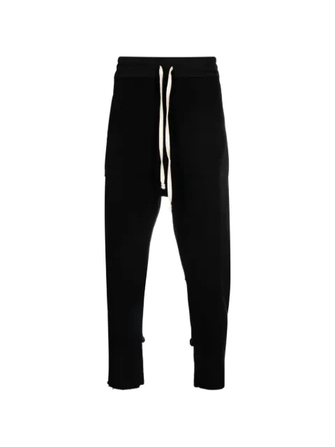 Tessitura Body Couture drawstring cropped track pants