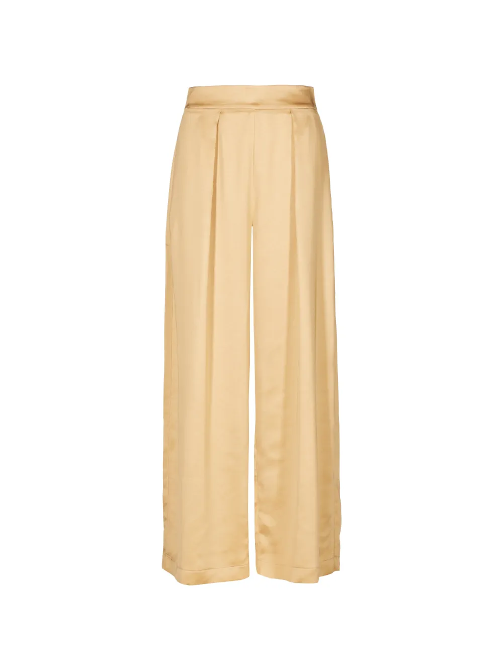 Tessitura pleated wide-leg trousers