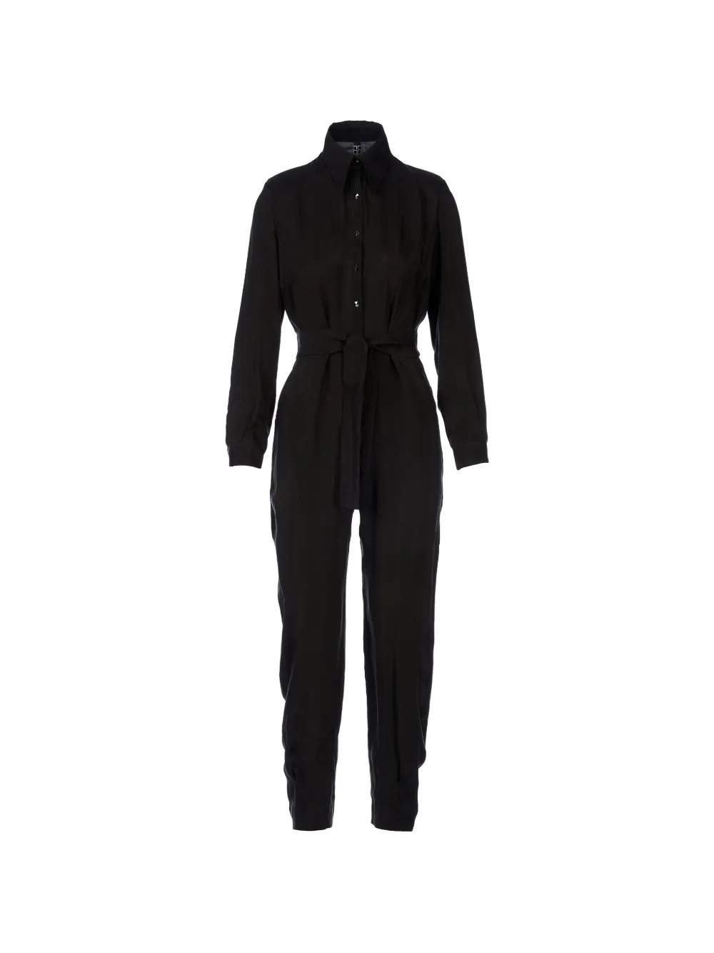 Tessitura Body Couture long-sleeve crystal-embellished jumpsuit