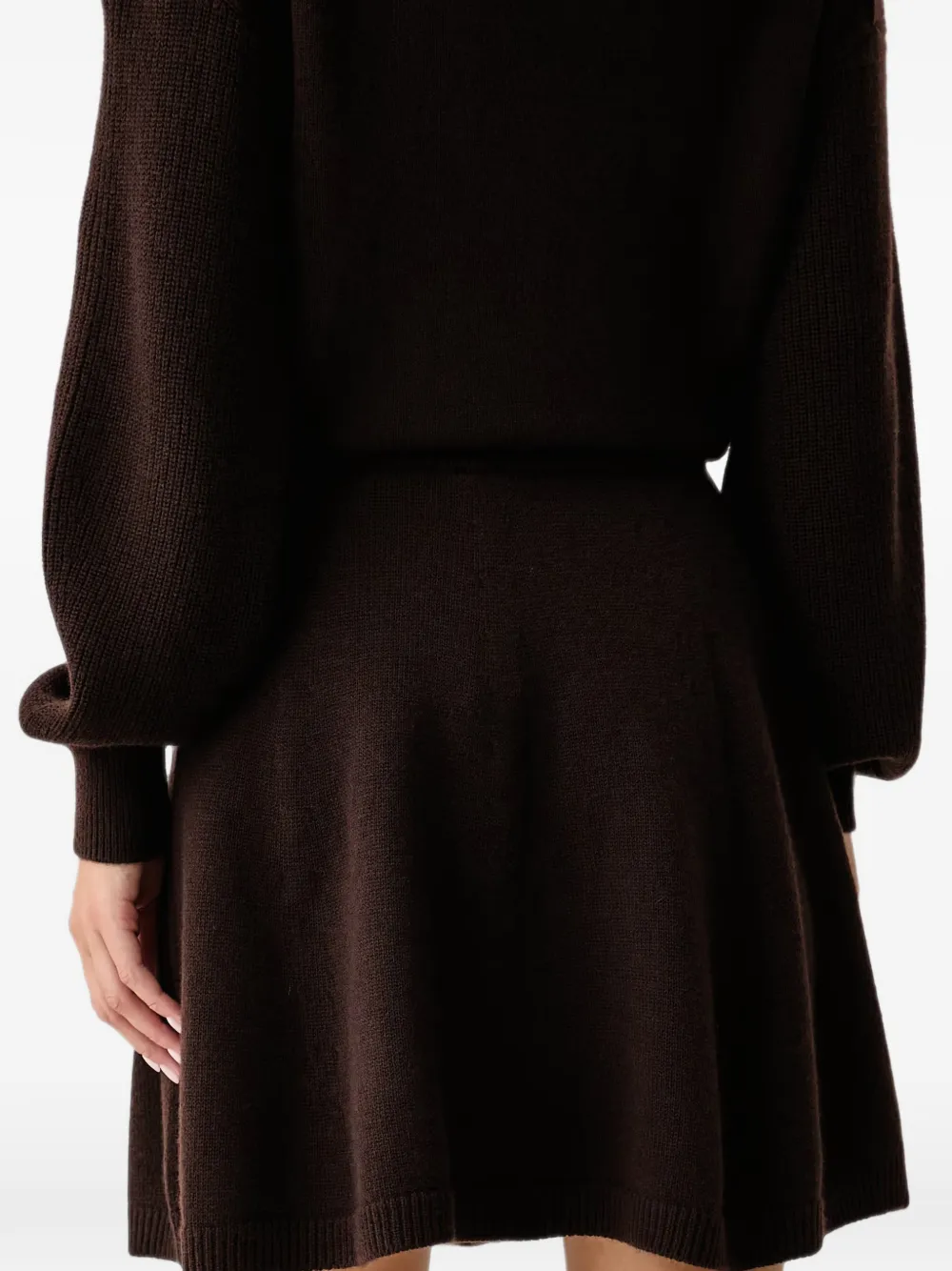PINKO Flared mini-rok Bruin