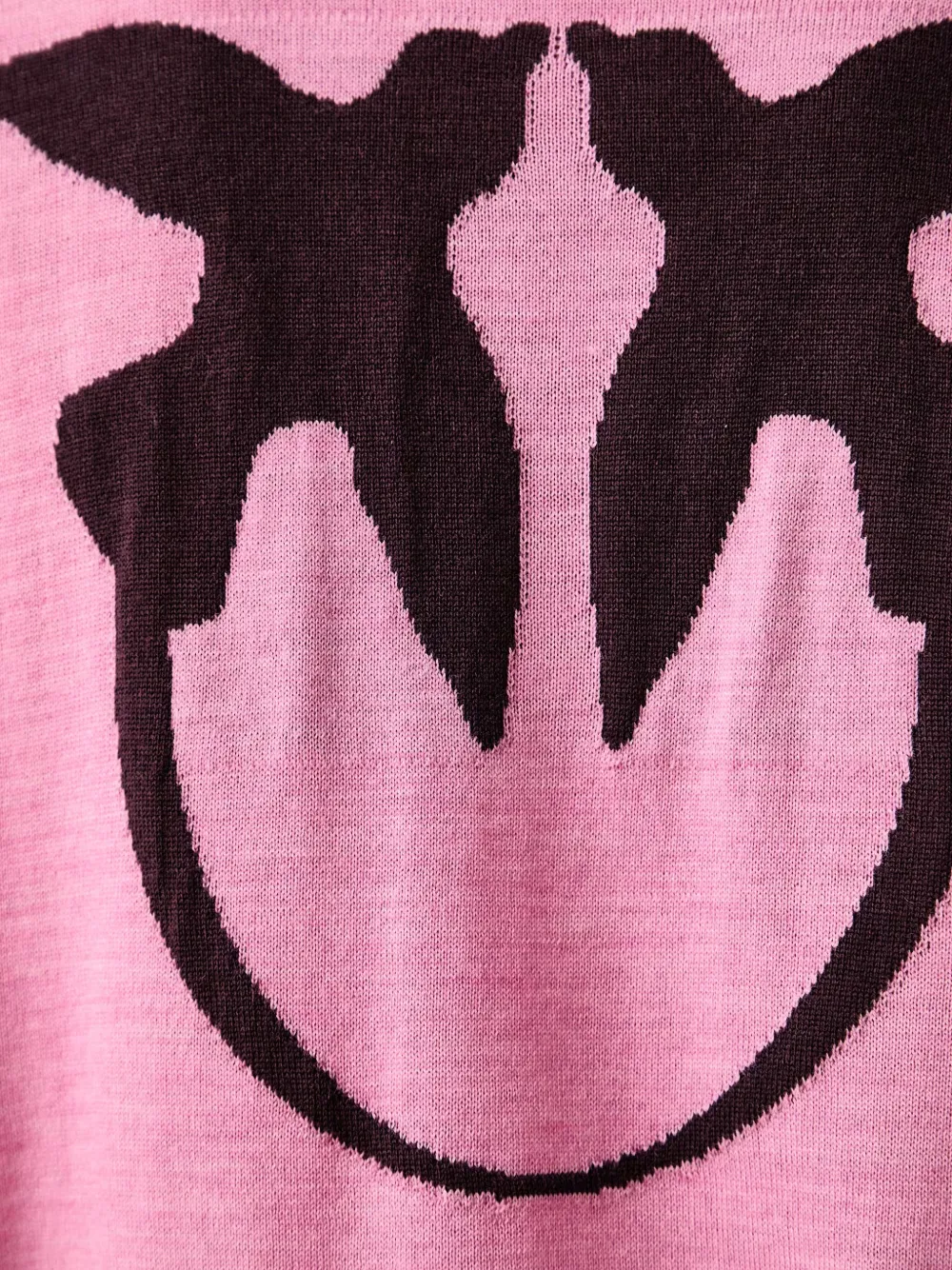 PINKO Love Birds trui Roze