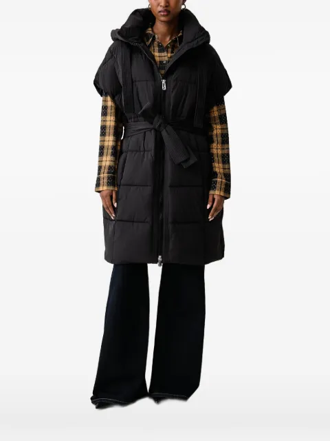 PINKO quilted hooded jacket