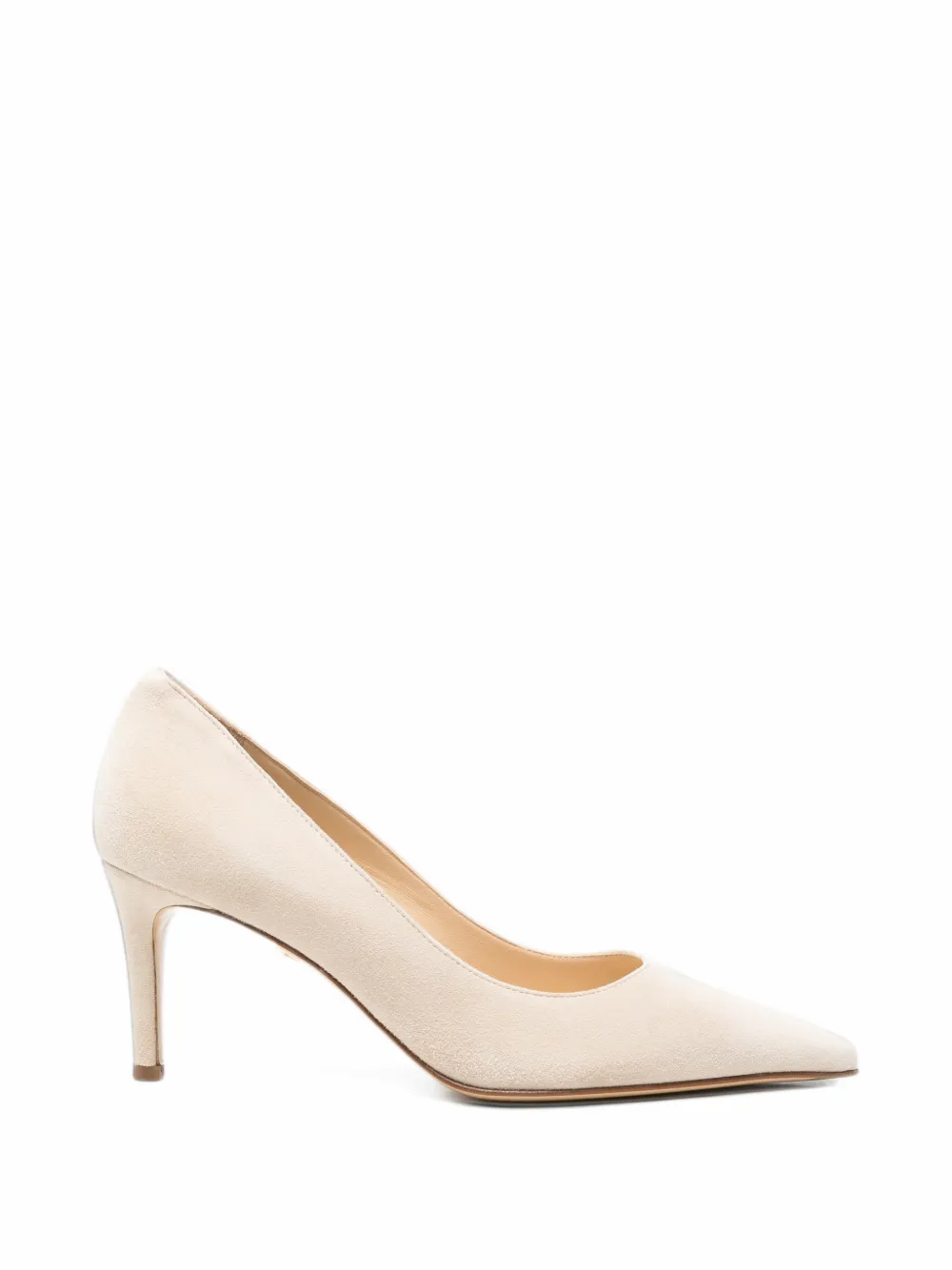 Baldinini pointed-toe suede pumps - Tons neutres