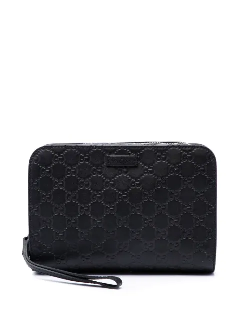 Gucci Pre-Owned 2000-2015 Guccissima clutch bag