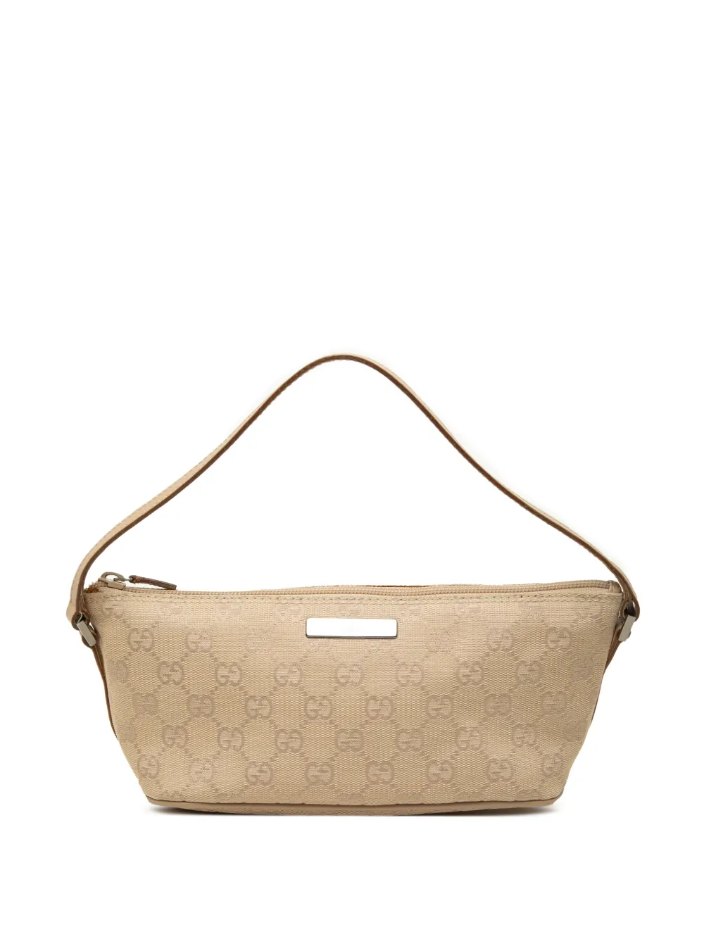 Gucci Pre-Owned 2000-2015 GG Canvas Boat shoulder bag - Toni neutri