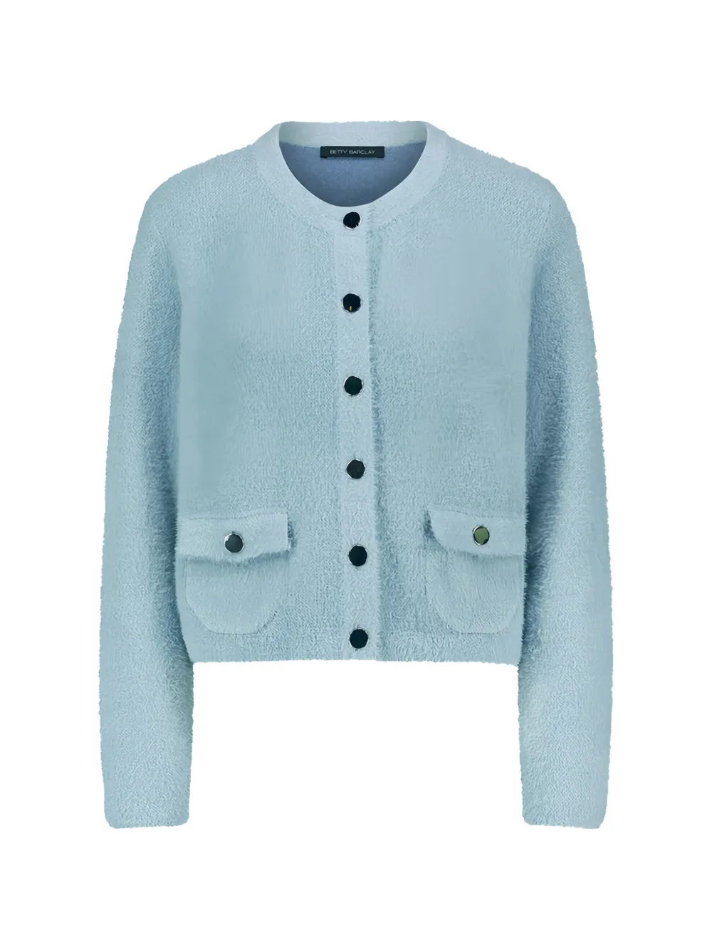 Betty Barclay bouclé-knit cropped cardigan
