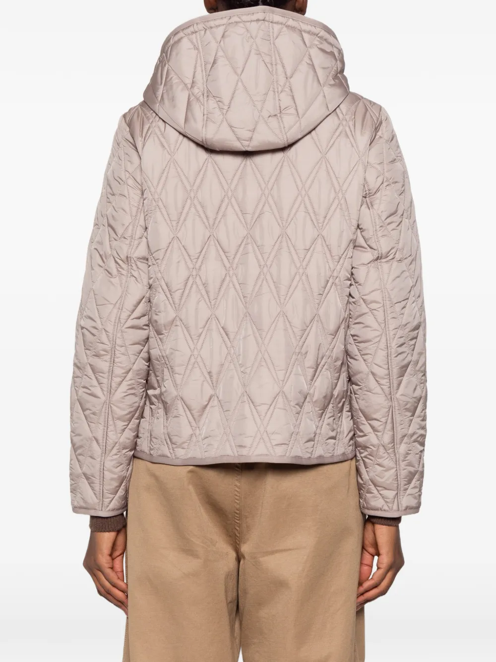 Betty Barclay Gevoerd jack met capuchon Beige