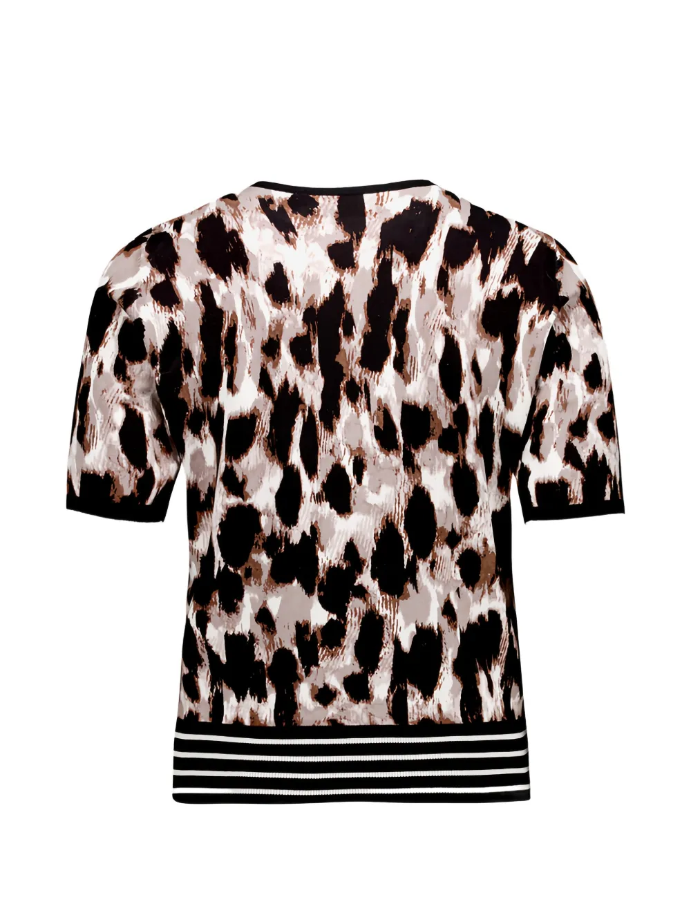 Betty Barclay T-shirt met luipaardprint Beige