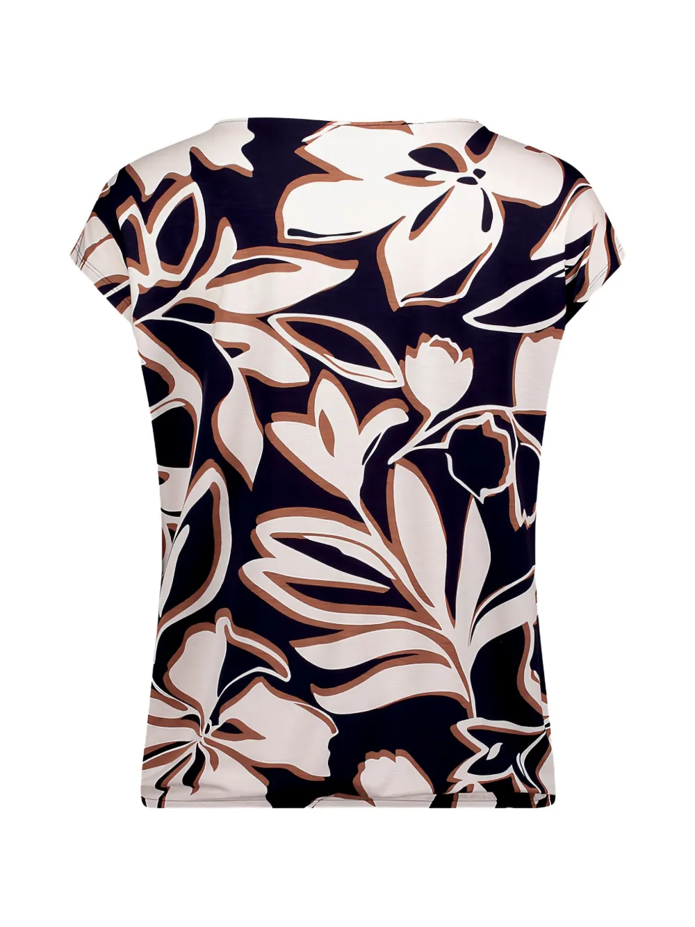 Betty Barclay T-shirt met bloemenprint Beige