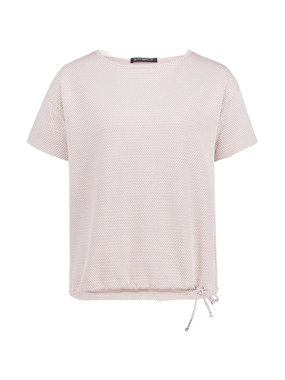 Betty Barclay textured drawstring-hem T-shirt